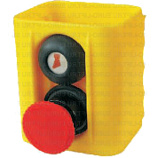 Секция корпуса с одноступенчатой кнопкой управления и кнопкой стоп